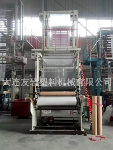 Plastic film blowing machine