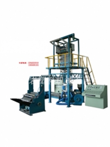 Double film blowing machine